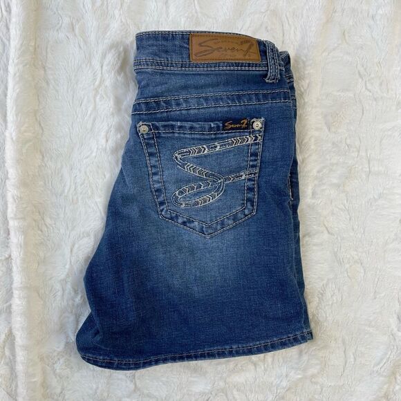 Seven7 Cotton Stretch Denim Short - Women’s 6 - Picture 6 of 6